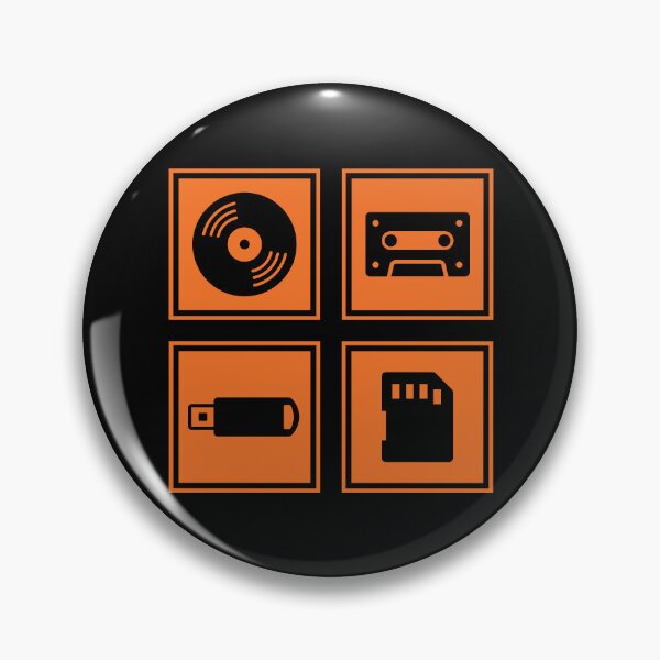 Item preview, Music Formats Orange designed and sold by AtomicMalibu.