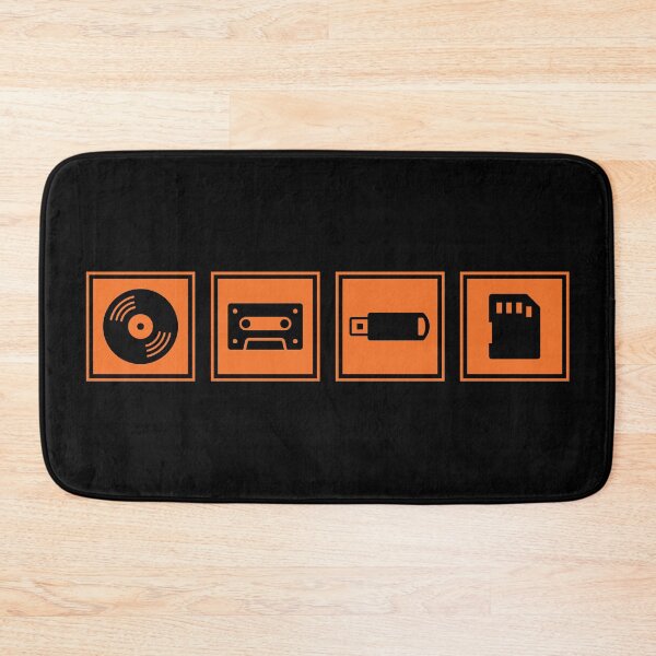Item preview, Music Formats Orange designed and sold by AtomicMalibu.