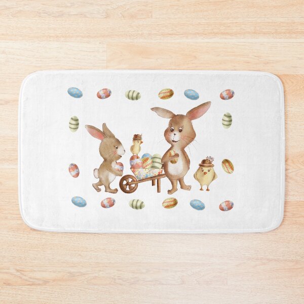 Item preview, Whimsical Easter Bunnies, Chickens and Easter Eggs designed and sold by JanetMGraham.