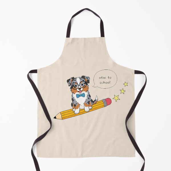 Item preview, Funny Australian Shepherd Back To School Pencil Boys Girls Kids designed and sold by FurryHavenPH.