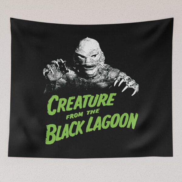 Item preview, Retro Swamp Monster Horror Classic T-Shirt designed and sold by Lilbahlil.