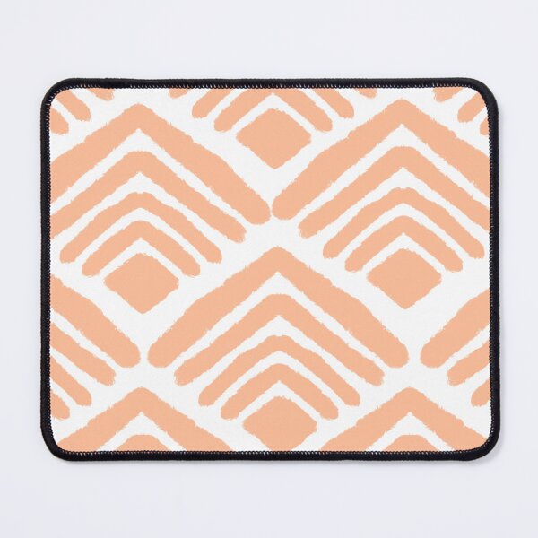 Item preview, Abstract Diamond Pattern Soft Peach designed and sold by Pattern&Pixel.