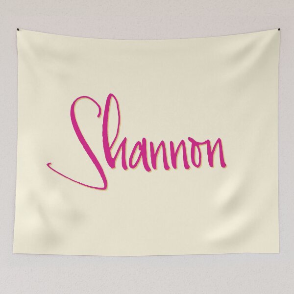 Item preview, SHANNON personalized type design designed and sold by CharlottePlaceArt.