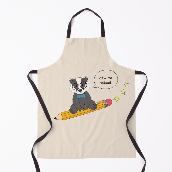 Item preview, Funny Badger Back To School Pencil Boys Girls Kids designed and sold by FurryHavenPH.