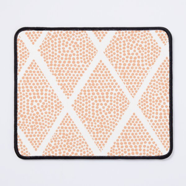 Item preview, Abstract Diamond Pattern Soft Peach designed and sold by Pattern&Pixel.