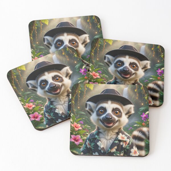 Item preview, Coco Jumbo the Lemur designed and sold by TribulationArt.