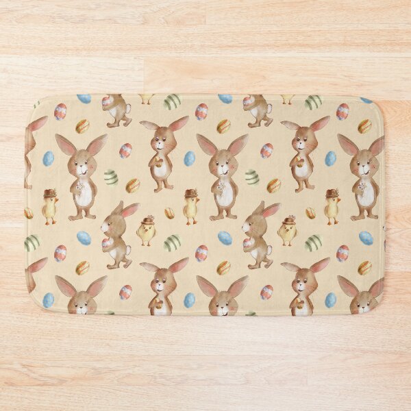Item preview, Whimsical Bunnies, chicks and Easter Eggs designed and sold by JanetMGraham.
