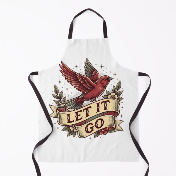 Item preview, Flying bird with the saying Let It Go designed and sold by Ahmedsyde.