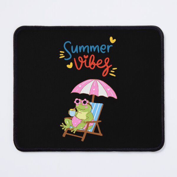 Item preview, Cute Summer Vibes Frog Beach Vacation T-Shirt designed and sold by FestivityFinds.