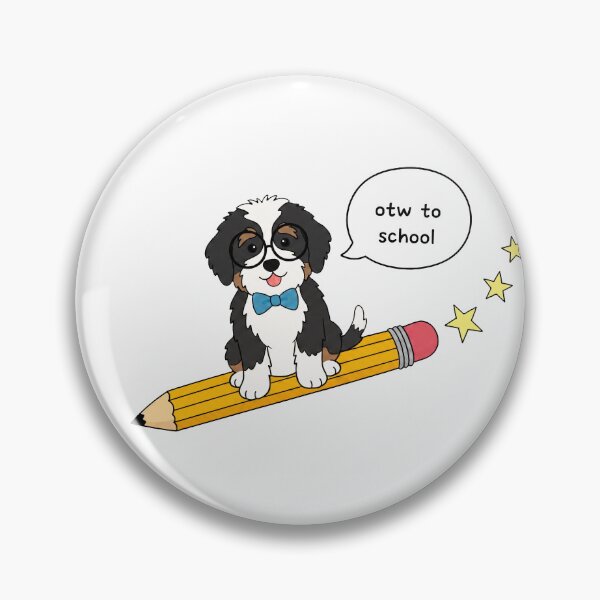 Item preview, Funny Bernedoodle Back To School Pencil Boys Girls Kids designed and sold by FurryHavenPH.