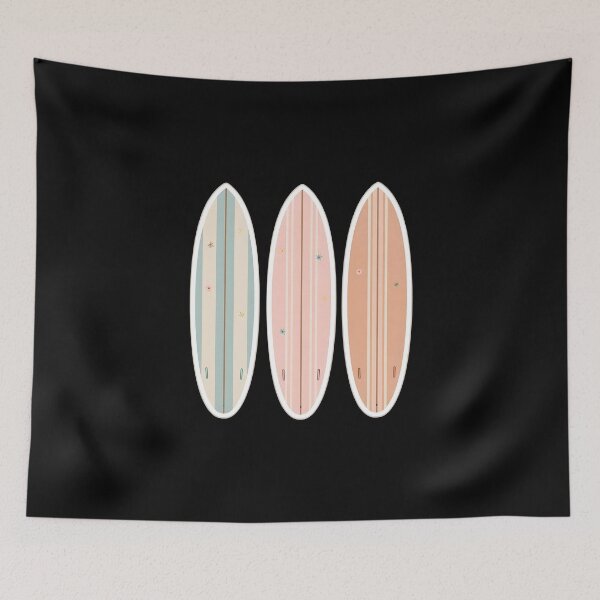 Item preview, Pastel Surfboard Trio T Shirt – Retro Beach Surf Aesthetic designed and sold by FestivityFinds.