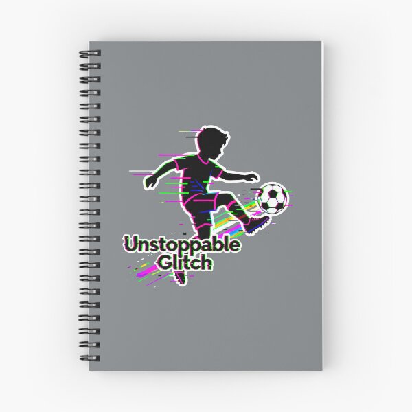 Item preview, Unstoppable Glitch Soccer Player Digital Art designed and sold by SplashTastic.