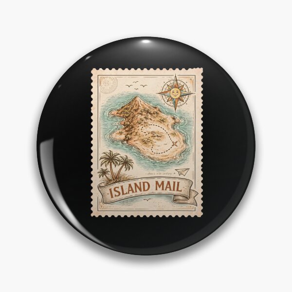 Item preview, Vintage Island Mail Treasure Map Graphic Travel T Shirt designed and sold by FestivityFinds.