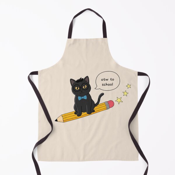 Item preview, Funny Black Cat Back To School Pencil Boys Girls Kids designed and sold by FurryHavenPH.