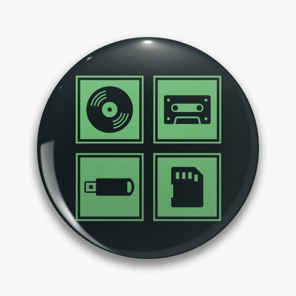 Item preview, Music Player Formats Green designed and sold by AtomicMalibu.
