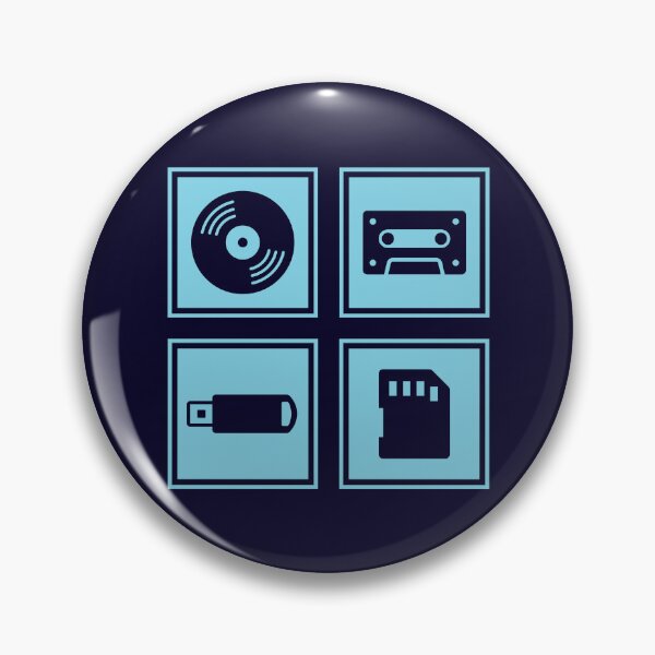 Item preview, Music Player Formats Blue designed and sold by AtomicMalibu.