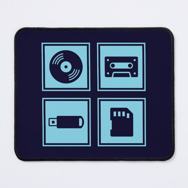 Item preview, Music Player Formats Blue designed and sold by AtomicMalibu.