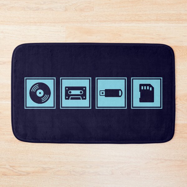 Item preview, Music Player Formats Blue designed and sold by AtomicMalibu.