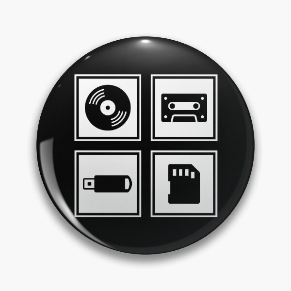 Item preview, Music Formats White  designed and sold by AtomicMalibu.