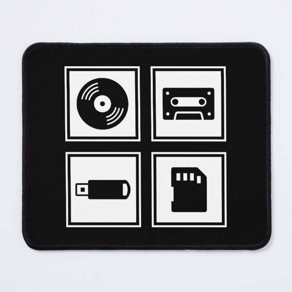 Item preview, Music Formats White  designed and sold by AtomicMalibu.