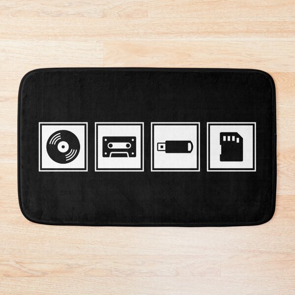 Item preview, Music Formats White  designed and sold by AtomicMalibu.