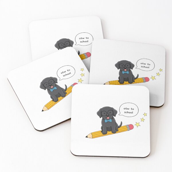 Item preview, Funny Black Labrador Back To School Pencil Boys Girls Kids designed and sold by FurryHavenPH.