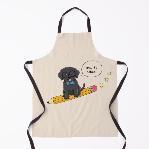 Item preview, Funny Black Labrador Back To School Pencil Boys Girls Kids designed and sold by FurryHavenPH.