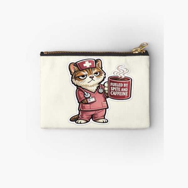 Item preview, Funny Nurse Cat Gift Coffee Lover Tabby designed and sold by Gentlestate.