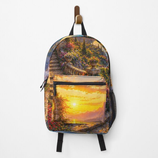 Item preview, Stairway to Heaven Lake Oil Painting designed and sold by Pond21.