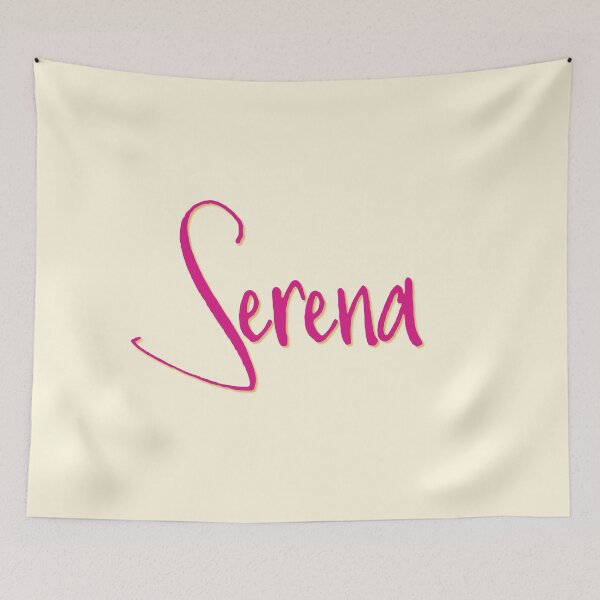 Item preview, SERENA personalized type design designed and sold by CharlottePlaceArt.