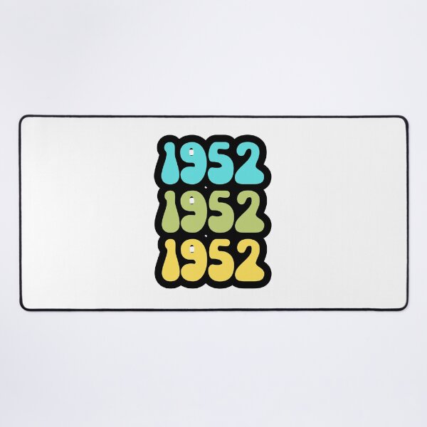 Item preview, 1952 Classic Birthday Typography Design designed and sold by variant designer.