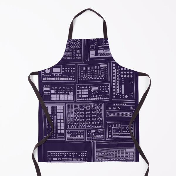 Item preview, Electronic Musician Drum Machine Synth Collection Purple designed and sold by AtomicMalibu.