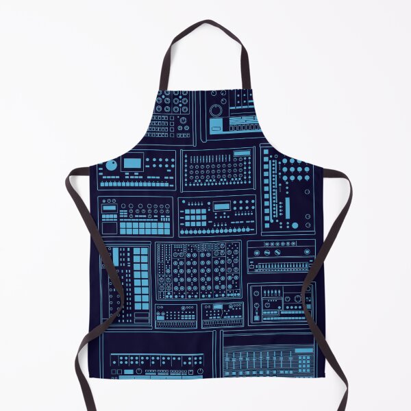 Item preview, Electronic Musician Drum Machine Synth Collection Blue designed and sold by AtomicMalibu.