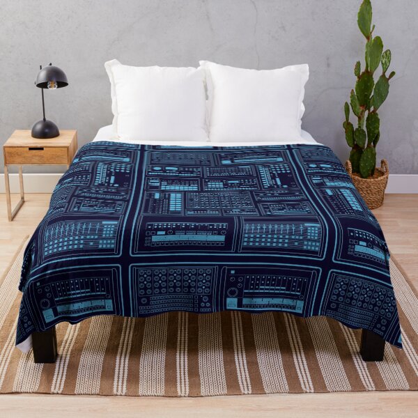 Item preview, Electronic Musician Drum Machine Synth Collection Blue designed and sold by AtomicMalibu.
