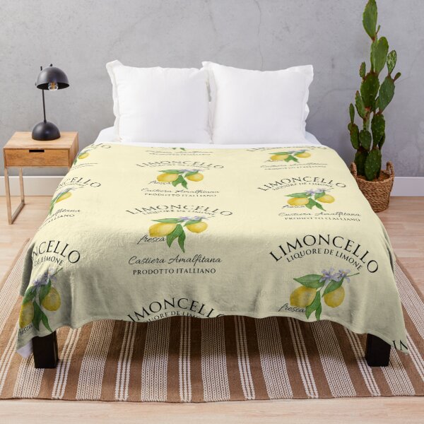 Item preview, Limoncello Liquore De Limone Italian Amalfi Coast Watercolor Art designed and sold by tarzbol.