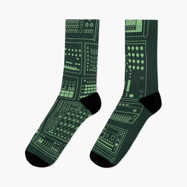 Item preview, Drum Machine Synth Collection for Electronic Musician Green designed and sold by AtomicMalibu.