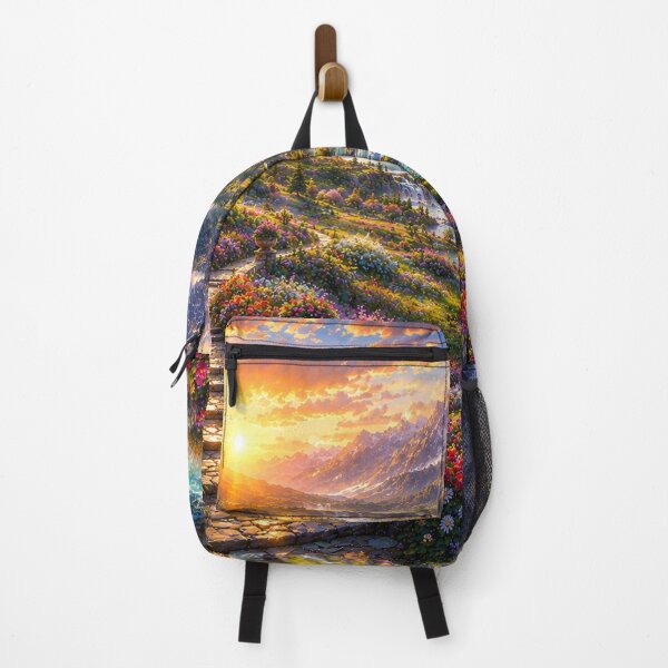 Item preview, Valley of Eternal Spring Oil Painting designed and sold by Pond21.