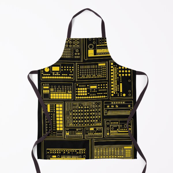 Item preview, Drum Machine Synth Collection for Electronic Musician Yellow designed and sold by AtomicMalibu.