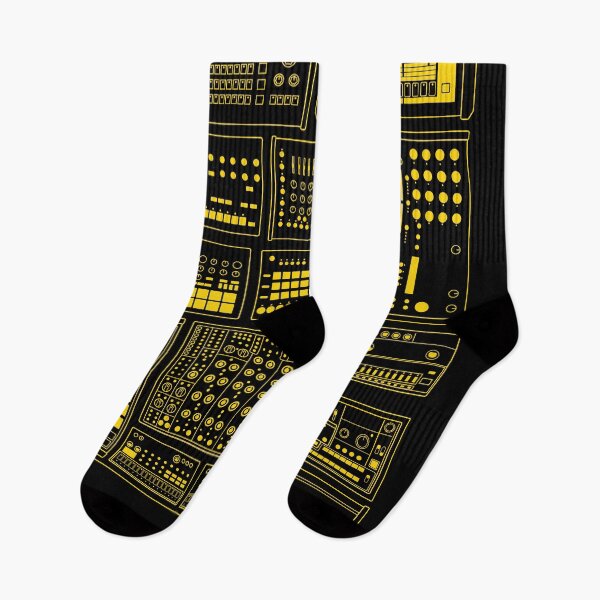 Item preview, Drum Machine Synth Collection for Electronic Musician Yellow designed and sold by AtomicMalibu.