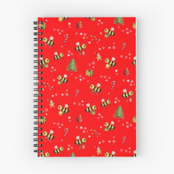 Item preview, Festive bees decorating a Christmas Tree designed and sold by JanetMGraham.