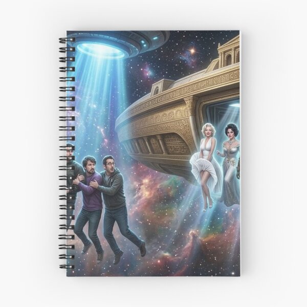 Item preview, Atmospheric Galaxy: Political Figures Abducted by Historical Iconic Figures designed and sold by Uniqueartai.