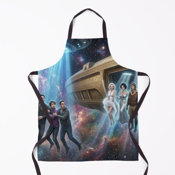 Item preview, Atmospheric Galaxy: Political Figures Abducted by Historical Iconic Figures designed and sold by Uniqueartai.