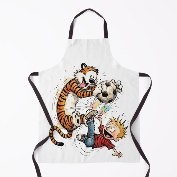 Item preview, Calvin and Hobbes Soccer Playing Funny designed and sold by DamianRoy88.