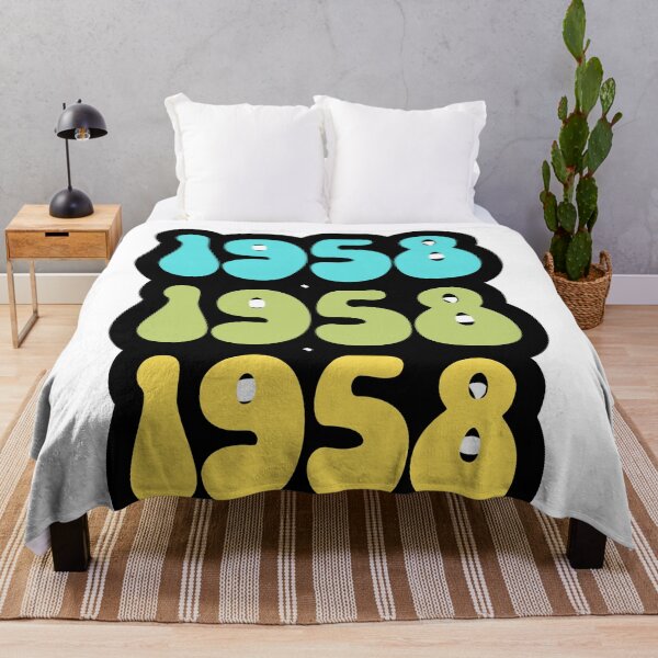 Item preview, 1958 Legendary Birthday Typography Design designed and sold by variant designer.