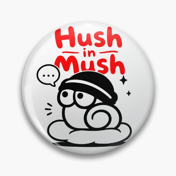 Item preview, Hush in Mush - Cozy Quiet Vibes Introvert Snail designed and sold by snewen.