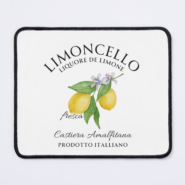 Item preview, Limoncello Liquore De Limone Italian Amalfi Coast Watercolor Art designed and sold by tarzbol.