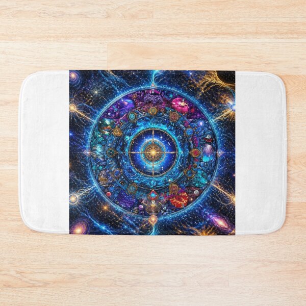 Item preview, Musics Every Genre Every Legend One Perfect Moment — Ultimate Music Universe Art Print designed and sold by CosmicRockArt.