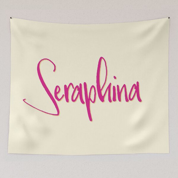 Item preview, SERAPHINA personalized type design designed and sold by CharlottePlaceArt.