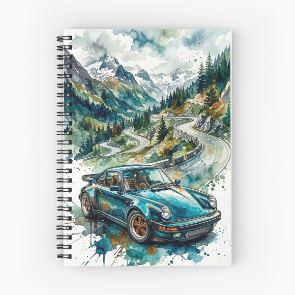 Item preview, Vintage Auto Watercolor Painting For Classic Car Enthusiasts designed and sold by RevUpDesign.