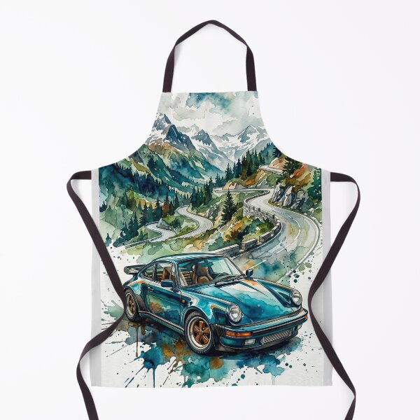 Item preview, Vintage Auto Watercolor Painting For Classic Car Enthusiasts designed and sold by RevUpDesign.
